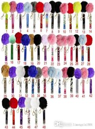 Cute Credit Card Puller Pompom Key Rings Acrylic Debit Bank Card Grabber For Long Nail Atm Keychain Cards Clip Nails Tools8703955