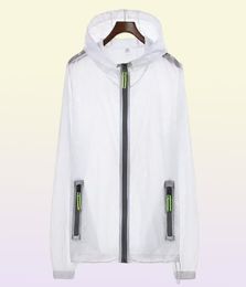 Reflective Transparent Thin Jacket Men Summer Hooded Sunscreen Plus Size Coat Men Streetwear Chaquetas Hombre Windbreaker 5J0012465461150
