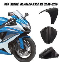 New Motorcycle Motorbike Windshield Windscreen Black For Suzuki GSXR600 GSXR 600 GSXR750 GSXR 750 K8 2008 2009 08 09 ABS