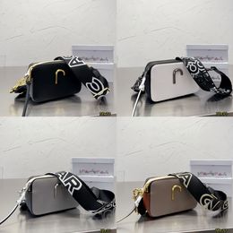 Fashion Snapshot Camera Designer Bag Texture Ladies Bag Handbag Mar Famous Small Crossbody Purse Mini Women Shoulder Bags Messenger 18cm