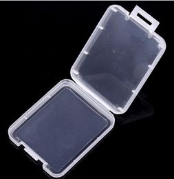 SD XD TF MMC Memory Card Holder CF Cards Protection Container Plastic Transparent Storage Box Jewel Case9991426