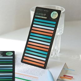 Colorful Sticky Notes Portable Sentence Markers Highlight Strips Reading Pet Book Supply Student Home Accessories