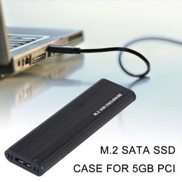 M2 SSD Case SATA Dual Protocol M.2 to USB Type C 3.1 SSD Adapter for PCIE NGFF SATA SSD Disk Box M.2 SSD Case Solid