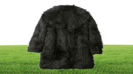 Men Warm Winter Long Coat High Quality Faux Fur Jackets Outwear Open Stitch Overcoat Homme Jacket5653044