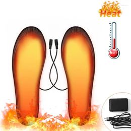 Carpets Electric Heated Insole Orthopedic Insoles For Men Shoe Sneakers Pack Heating Height Increase Template