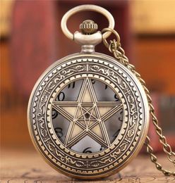 Vine Hollow Out Case Penram Quartz Pocket Watch Men Women Children Gift Stylish Clock Necklace Chain6349686