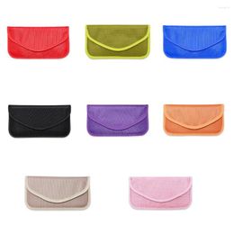 Storage Bags 2/3/5 Neat And Firm Car Key Bag With Delicate Sewing Process Anti Magnetic Cloth Protective Cover Signals Fine Workmanship