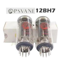PSVANE 12BH7 Vacuum Tube Replaces 12BH7A 6N6 7119 12BH7 Electronic Tube Amplifier Kit DIY HIFI Audio Valve Matched Quad