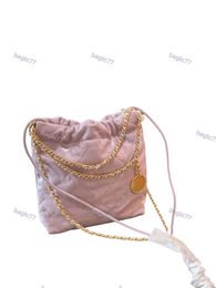 7A top Designer mini Sandbeach Classic Chain Tote Deauville Wool Felt Denim Bags Canvas Shopping Bag Leather Chains Handbag Brand Luxurys Womens embroidery pattern