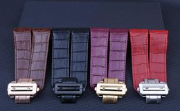 Leather strap men039s watch accessories for Santos100 calf leather watch strap 20mm23mm sports waterproof bracelet ladies9751599