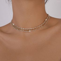 Choker Classic Charm Cubic Zirconia Jewellery Delicate Vintage Necklace Exquisite Trendy Elegant Fashion Chain