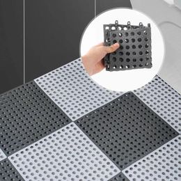 Bath Mats Bathroom Anti-skid Mat Splicing Can Be Cut Shower Floor Fully Laid Toilet Household Waterproof And