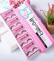 10 pairsbox Korean Style Cat IPD False Eyelashes Pure Handmade Natural Thick Long Eye Lashes5546238