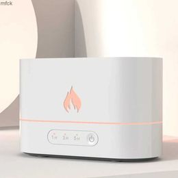 Fuktare flamma luftfuktare olja diffusor aroma ultraljud mist maker hemrum aromaterapi fuktig sovrum