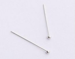 1000pcslot Ball Head Pins silver Gold Jewellery Beads DIY Accessories For Jewellery Making 50mm1942729