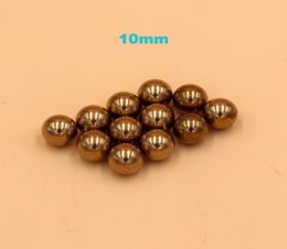 10mm Brass H62 Solid Bearing Balls For Industrial Pumps Valves Electronic Devices Heating Units and Furniture Rails6320597