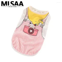 Dog Apparel Spring Pet Skirt Dress General Soft Fashionable Breathable Lovely Fashion Puppy Vest Cute Set Clothing