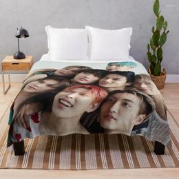 Blankets Ateez Throw Blanket For Baby Flannel Fabric