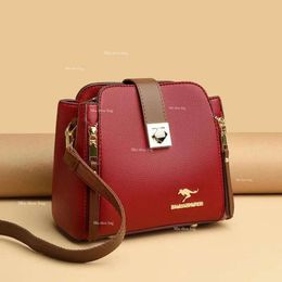 Drawstring Bags Womens High Quality Crossbody Designer Bolsos Double Zipper Women's Handbag 2024 Female Shoulder Bag