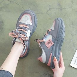 Casual Shoes Athletic Lace Up Sneakers Running Sports Low Women Footwear High On Platform In Autumn Offer Trends 2024 CasualLadies