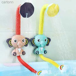 Bath Toys Eco-friendly Infant Shower Toy Waterproof Baby Bath Toy Shower Head Water Spray Toys Children Shower Toy Bath Companion 240413