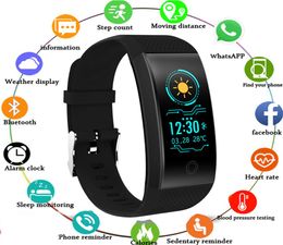 Smart Bracelet IP68 Waterproof Smartband Heart Rate Sleep Monitor Sports Passometer Fitness Tracker Bluetooth Smartwatch1684219