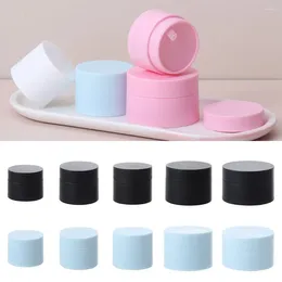 Storage Bottles 5/15/20/30/50g Empty Tight Waist Container Cosmetic Refillable Bottle Travel PP Facial Cream Jar Plastic Box