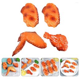 Decorative Flowers Simulation Chicken Legs Decor Kitchen Model Multi Purpose Tools Pvc Home Decoration