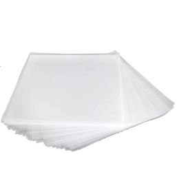 Knitting 50pcs Opp Gel Record Protective Cover for Turntable Player Lp Vinyl Record Bag Flat Open