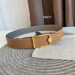 10A Mirror Quality designer belts Men's Love Belt Gold Buckle Classic Buckle Double sided Men's Business and Leisure Genuine Leather Belt