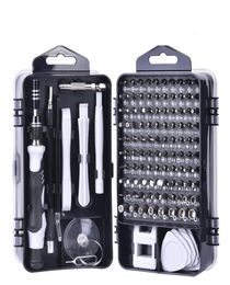 115 in 1 Cell Phone Repairing Tools Bag Disassemble Screwdriver Set Toolkit for Various mobile phones Laptop PC3804987