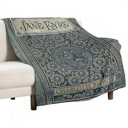 Blankets Jane Eyre Old Book Cover Design Throw Blanket For Sofas Winter Bed Manga Sofa