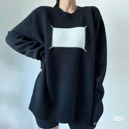 Women's Knits & Tees Chaopai Series 23ss Spring/summer Knitted Chequered Sweaters Differentiate From Market Thin Soft Flat Ordinary Wool