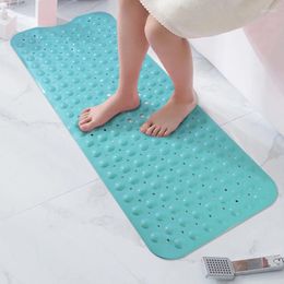 Bath Mats Non-Slip Shower For Bathroom Mat Suction Cups With Strong Grip Safe TPE Material