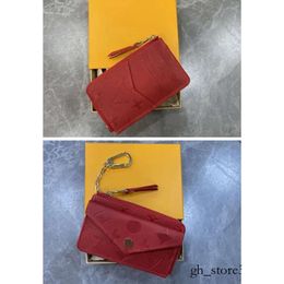 Louies Vuttion Bag ARD HOLDER RECTO VERSO Designer Fashion Womens Mini Zippy Organiser Wallet Coin Purse Bag Belt Charm Key Pouch Pochette 5595 537