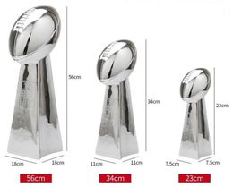 SUPER B owl Resin Trophy American Football League Cup Vince L ombardi Trophy 903903924cm 1303903934cm Full size 221170082