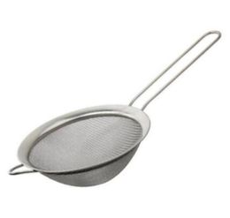 Stainless Steel Fine Mesh Strainer Colander Flour Sieve with Handle Juice and Tea Strainer Kitchen Tools5645184