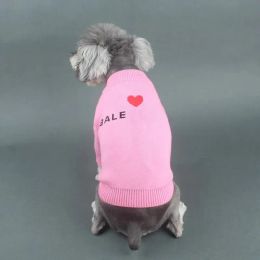 New Winter Dog Clothes for Small Dogs Cat Sweaters Luxurys Designer Pet Clothing Puppy Knitting B Sweatshirts Coat French Bulldog Chihuahua Schnauzer Wholesale