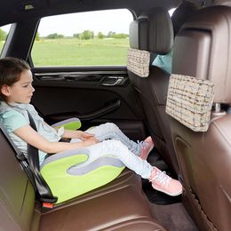 Car Tissue Holder cloth Auto Napkin Sun Visor Seat Back Hanging Suspending Stylish Appearance Tissue Box car Interior Accessorie