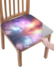 Chair Covers The Sea Under Stars Starry Sky Seat Cushion Stretch Dining Cover Slipcovers For Home El Banquet Living Room