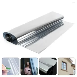 Window Stickers Sun Blocking Film One Way Mirror Wall Decor Indoor Privacy Protection Supply