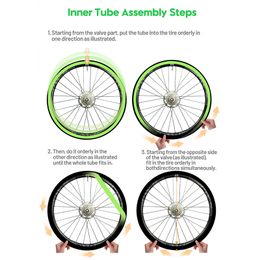 2023 New Ultralight Bike Inner Tube 700 18-32C Road MTB Bicycle TPU Tyre 700c 60/80mm Length French Valve Super Light Tub
