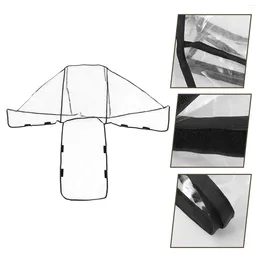 Stroller Parts Tricycle Rain Cover Baby Outdoor Accessories Waggon Double For Windproof Universal