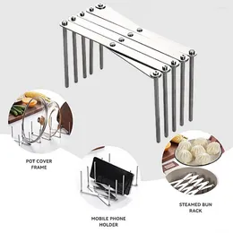 Kitchen Storage Scalable Design Portable Organising Multipurpose Plate Rack Organiser Pot Lid Supplies