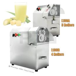 Juicers L100A L100B Commercial Portable Small Scale Sugar Cane Sugarcane Juice Making Juicer Extractor Machine