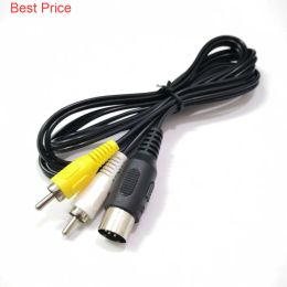 Cables 30Pcs 1.8m Composite AV Audio Video Cable Cord Lead For Sega Fifth Generation Mega Drive 1 Master System 1 Cable