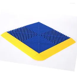 Carpets Rigid Modular Plastic Tiles For Garage Colourful Interlocking Floor Industrial Flooring Mats Car Detailing Shop