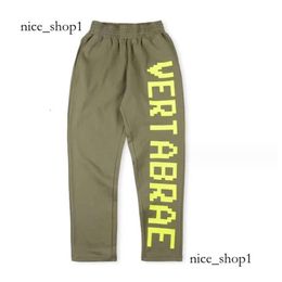 Vertabrae Sweatpants Mens Pants Puff Print Vertabrae Letters Sweatpants Men Women Best Quality Jogger Drawstring Pants 231010 1336