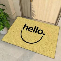 Carpets Cute Front Door Mat Welcome Doormat Rectangle Printed Non-Slip Floor Rugs Carpet Entrance Hallway Home Decor