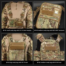 Molle Pouch Multi-purpose Compact Bag Belt Waist Bag Mobile Phone Pouch Waist Bag Small Utility Pouchs